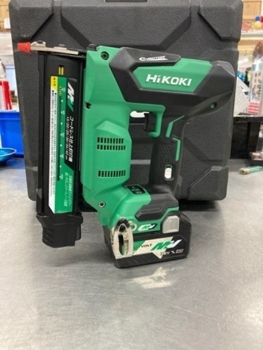 中古品 □ HiKOKI コードレス フィニッシュネイラ NT3640DA（XP）□ C