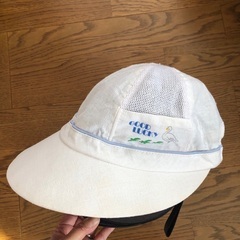 帽子　白　サイズ56cm