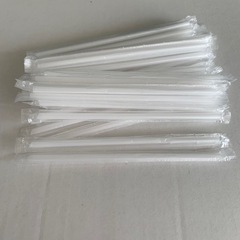 10cmプラスチックストロー　ビニール包装
