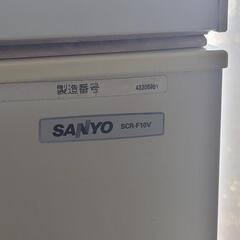 【ジャンク品】SANYO SCR-F10V 冷蔵庫