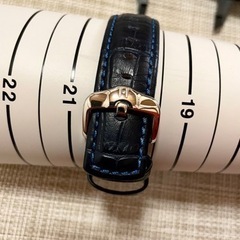 [希少:ほぼ未使用美品/稼働品]LOCMAN ITALY CHRONOGRAPH ロックマン クロノグラフ/青文字盤/腕時計