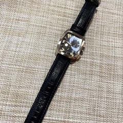 [希少:ほぼ未使用美品/稼働品]LOCMAN ITALY CHRONOGRAPH ロックマン クロノグラフ/青文字盤/腕時計