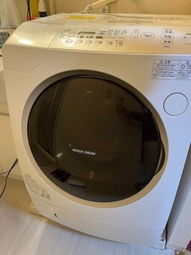 【早い者勝ち】TOSHIBAドラム式洗濯機乾燥機9kg