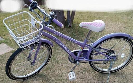 22インチ　女の子用自転車