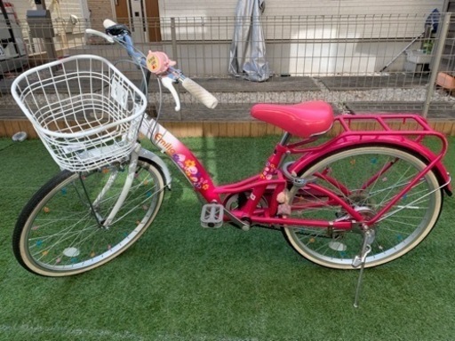 シマノ SHIMANO 自転車 22 女の子 ピンク