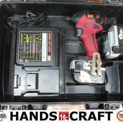 マックス MAX PJ-ID144 インパクトドライバ 中古品 バッテリー×2 14.4V 充電器 【ハンズクラフト宜野湾店】