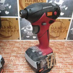 マックス MAX PJ-ID144 インパクトドライバ 中古品 バッテリー×2 14.4V 充電器 【ハンズクラフト宜野湾店】
