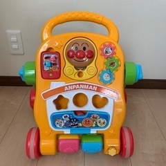 【お取引中】アンパンマン　手押し車　歩行器　おもちゃ