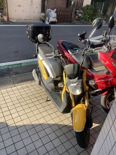 ホンダ　ズーマｘ110　リアボックス付き　スマホホルター付　自賠責付き　乗って帰れます