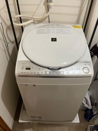 【60％以上安く!!】【元値12万円】シャープ SHARP タテ型洗濯乾燥機