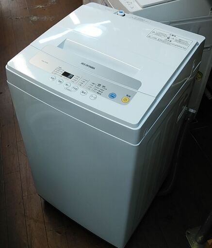 3か月間保証☆配達有り！15000円(税別）アイリスオーヤマ 5㎏ 2021年製 全自動 洗濯機