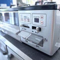 2個口ガスコンロ ノーリツ NW61QVR LPガス用 リユース品