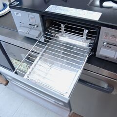 2個口ガスコンロ ノーリツ NW61QVR LPガス用 リユース品