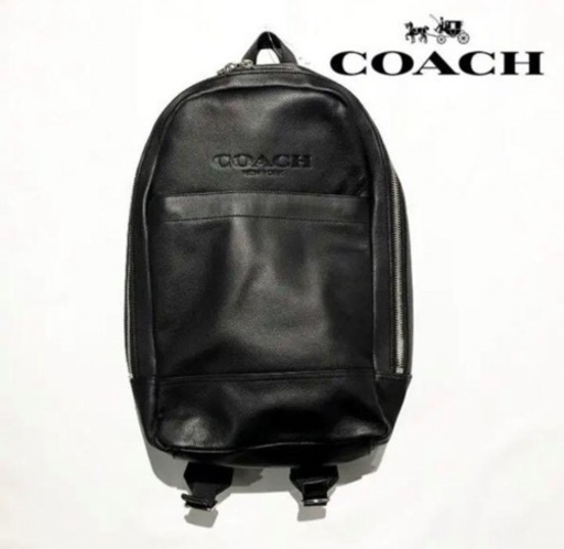 値下げ‼️¥30000→¥28000 COACH コーチ リュック レザー バックパック 美品　 ブラック