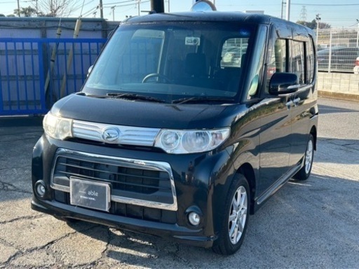 支払総額17.8万円】h24年式後期型タントカスタムRSターボ車検令和7年11