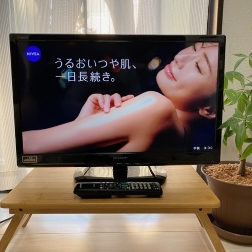 平塚市　SHARP AQUOS 液晶テレビ　24型　LC-24KG 地デジ　テレビ