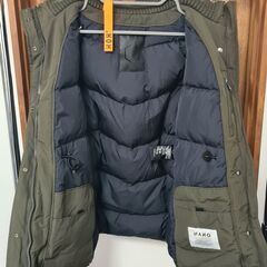 HOX（ホックス）本格モッズダウンコート - 高品質イタリア製、防寒ミドル丈、優れた状態