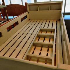 【愛品倶楽部柏店】GranzKIDS STAGE 2段ベッド フリートキャビネット