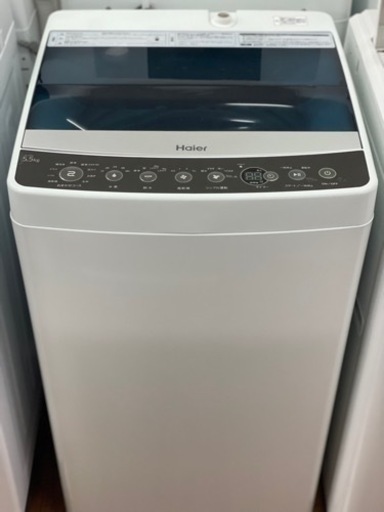送料・設置込み　洗濯機　5.5kg Haier 2019年