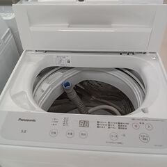★ジモティ割あり★ Panasonic 洗濯機 NA-F5B1 5kg 2022 動作確認／クリーニング済み TC271