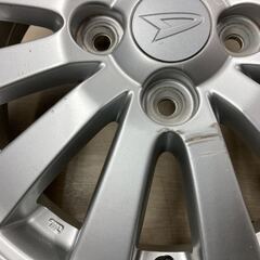 11月末まで送料込み!!ダイハツ純正 4.5J 14インチ IS45 4/100◆155/65R14 付◆ムーヴ タント ミラ アトレー ココア