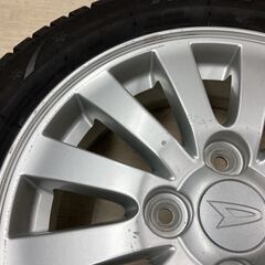 11月末まで送料込み!!ダイハツ純正 4.5J 14インチ IS45 4/100◆155/65R14 付◆ムーヴ タント ミラ アトレー ココア