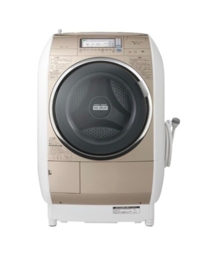 【24時間限定価格‼︎】日立　BD-V9400L-N　ドラム式洗濯乾燥機(10kg・左開き)シャンパン　ヒートリサイクル・風アイロン・ビッグドラム