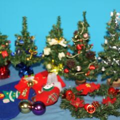 小型クリスマスツリー＋クリスマス飾り