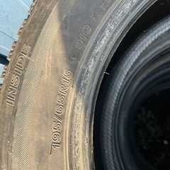 195/65R15 19年 BS 6分目