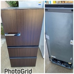 お薦め品‼️自動製氷機能‼️AQUA冷凍冷蔵庫3ドア238L 2020年②