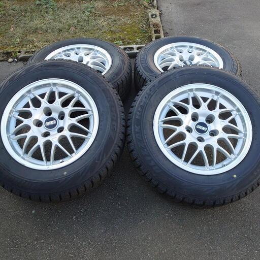 取引中】日産純正 鍛造BBSホイール 16インチX7JJ RevoGZ付き - タイヤ  