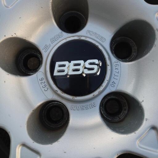 取引中】日産純正 鍛造BBSホイール 16インチX7JJ RevoGZ付き - タイヤ  
