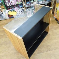 カウンターショーケース 店舗什器 収納家具 レジカウンター 幅120cm 厚別店