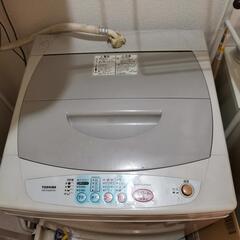 【無料】洗濯機 東芝 AW-E42S(HS) 2000年製 45L