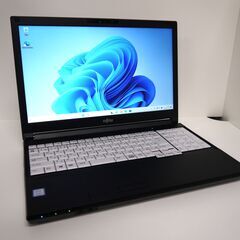 【お渡し済み】富士通 Windows11 15.6型ノートPC 第8世代Corei3 + SSD  + メモリ8GB【メンテナンス済み】（0402763） お渡し済み】富士通 Windows11 15.6型ノートPC 第8世代Corei3 + SSD +