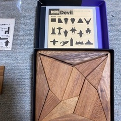 木製パズル　２種類