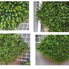 おまけたっぷりつき！突っ張りパーテーション＆ワイヤーメッシュ付きウォールグリーン　壁面緑化一式 おまけたっぷりつき！突っ張りパーテーション＆ワイヤーメッシュ付き