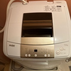 Haier 洗濯機 JW-K70M 2016年製 7.0kg