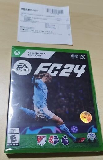 実質40％OFF　Xbox SERIES X FC24 日本語の実況有り　北米版