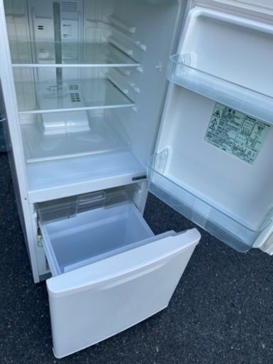 福岡市内配送無料　パナソニックy ２ドア冷凍冷蔵庫 NR-TB146W-HG