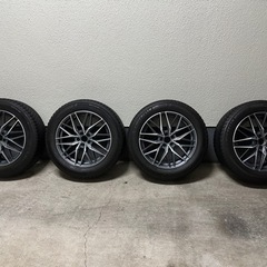 ボルボXC60で使用 ホイール付きスタッドレスタイヤ235/55 R19