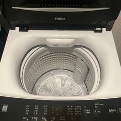 【美品】ハイアール 全自動電気洗濯機 JW-U55A   5.5...