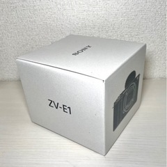 【ネット決済】【新品未使用】SONY ZV-E1 ボディ ブラック