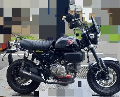 中古 2022年式 ホンダ HONDA モンキー 125 カスタム 5MT 売ります。