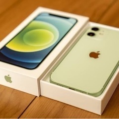 iPhone12 128GB ミントグリーン SIMフリー　バッ...