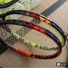 テニスラケット、ボール