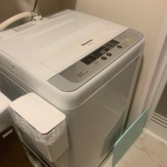 パナソニック5キロ　洗濯機