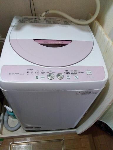 2015年式 4.5kg SHARP 洗濯機 ES-G4E2 SHARP シャープ 洗濯機 ES-G4E2