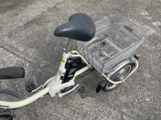 酉島S Panasonic BE-ELR833V 電動アシスト三輪車 酉島S Panasonic BE