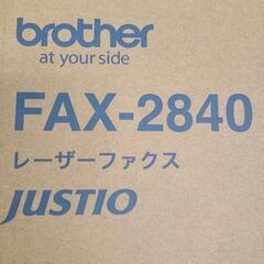 1125-006 brother FAX-2840　レーザーFAX